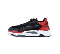 PUMA Ferrari RS Men's Black/Red Sneakers, Red, 10 UK