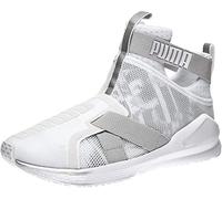 PUMA Fierce Strap Swan WN's Unisex Adult Synthetic High-top, White, 3.5 UK