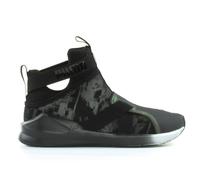Puma Fierce Strap Swan Black Textile Womens Slip On Trainers 189461 01 - Size UK 3.5
