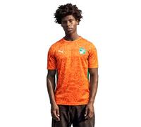 Puma Costa De Marfil 25/26 Replica Home Short Sleeve T-shirt Orange S Men