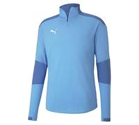 PUMA Final Training 1/4 Zip Top - Teamlight Blue (Large) /Sportswear