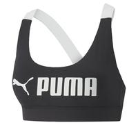 Puma Fit Medium Impact Sports Top Black M Women