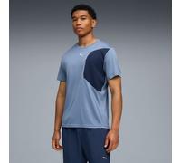 PUMA Flex Jacquard Training Pocket T-Shirt Men, Cool Blue, size Small