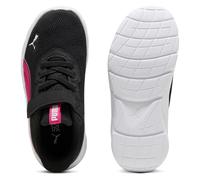 PUMA FLEXFOCUS Modern AC+ PS Sneaker, Black Pink White, 2 UK Child