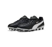 PUMA Unisex King LIGA Firm Ground/Artifical Ground Football Boots, PUMA White-PUMA Black, 10 UK