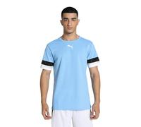 PUMA Football teamRise Men's Jersey Light Blue Black Wh