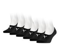 PUMA Footie Invisible Socks Unisex Cotton Rich Trainer Liner Sock (6 PAIRS)