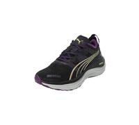 Puma Foreverrun Nitro WTR WNS, Women's Running Shoes, Puma Black Purple Pop Yellow Burst, 5 UK