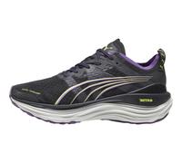 PUMA Foreverrun Nitro⢠WTR Women's Running Shoes, Black/Purple Pop/Yellow Burst, size 3.5