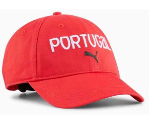 Puma FPF Portugal Baseball Cap Red FPF Fan Cap EM WM Adjustable One Size