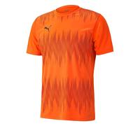 PUMA Ftblnxt Graphic Shirt Core Football Shirt - Shocking Orange-Asphalt, L