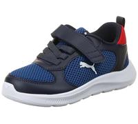 PUMA Fun Racer 2 AC+ PS Sneaker, New Navy White-Clyde Royal, 1 UK Child