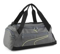 PUMA Fundamentals Sports Bag XS Mineral Gray - Lime Sheen