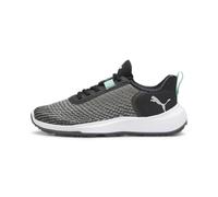 PUMA Women's Fusion Crush Sport WMNS Golf Shoe, Black-Mint, 6.5 UK