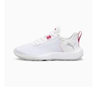 PUMA Women's Fusion Crush Sport WMNS Golf Shoe, White-Garnet Rose, 4.5 UK