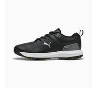 PUMA Fusion Plus Golf Shoes Men, Black/White, size 9.5