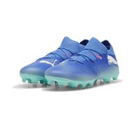 Puma FUTURE 7 MATCH FG/AG Unisex Football Boots - Blue - Size UK 9