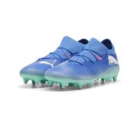 Puma FUTURE 7 MATCH MxSG Unisex Football Boots - Blue - Size UK 10