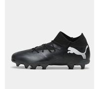 Puma Unisex Youth Future 7 Match Fg/Ag Jr Soccer Shoes, Puma Black-Puma White, 5 UK