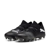 Puma Future 7 Match Womens Firm Ground Football Boots Black/White 5 (38)