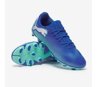 Puma Future 7 Play FG/AG Firm Ground Football Boots Hyperlink Blue Mint/Puma White 10