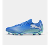 Puma Future 7 Play FG/AG Firm Ground Football Boots Hyperlink Blue Mint/Puma White 9.5