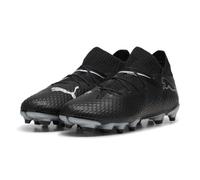 PUMA Future 7 PRO FG/AG JR Soccer Shoe, Black White, 11.5 UK
