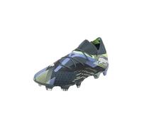 PUMA Future 7 Ultimate Womens Firm Ground Football Boots Grey/White/Green 8.5 UK