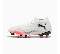PUMA Future 8 Match FG/AG Football Boots Women, White/Black/Glowing Red, size 3