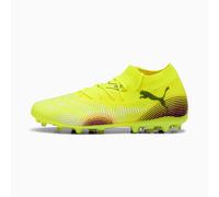 PUMA Future 8 Match MG Football Boots Unisex, Yellow Alert/Black/Sun Struck, size 10