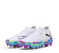 PUMA Future 8 Match Brilliance FG/AG Football Boots Women, White/Fizzy Apple/Bright Aqua, size 4