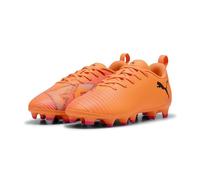 PUMA Future 8 Play FG/AG JR Soccer Shoe, Heat FIRE Black-Ravish, 4.5 UK