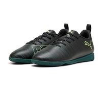 PUMA Future 8 Play IT JR Soccer Shoe, Black-Fizzy Light-Green Terrain, 11.5 UK