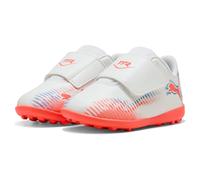 PUMA Unisex Baby Future 8 Play V TT INF Soccer Shoe, White Black-Glowing RED, 3 UK Child