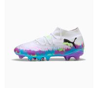 PUMA Future 8 Pro Brilliance FG/AG Football Boots Women, White/Fizzy Apple/Bright Aqua, size 7