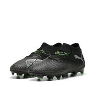 PUMA Future 8 PRO FG/AG JR Soccer Shoe, Black Silver-Fluo Green, 4.5 UK