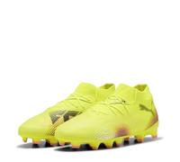 PUMA Future 8 PRO FG/AG JR Soccer Shoe, Yellow Alert Black-Sun Struck, 2 UK