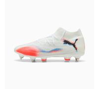 PUMA Future 8 Pro MxSG Football Boots Unisex, White/Black/Glowing Red
