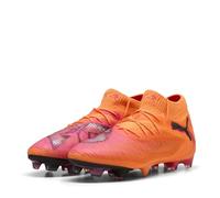 PUMA Future 8 Ultimate Womens Firm Ground Football Boots Orange/Black 6 UK