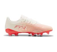 PUMA Women's Future 9 Play Firm Ground/Artifical Ground Football Boots, Sugared Almond-PUMA White-Ultra Red-PUMA Black, 5.5 UK