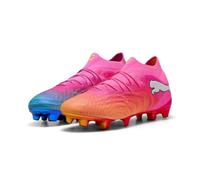 PUMA Future 9 Ultimate FG Showtime Unisex, Pink Orange, 8.5 UK