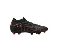 PUMA Future 9 Ultimate FG White Pack Unisex, Black-red, 39 EU