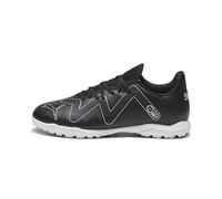 PUMA Future Play TT JR Soccer Shoe, Black Silver, 1 UK