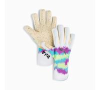 PUMA Future Ultimate 9.5 Goalkeeper Gloves, White Pure Magenta Fizzy Apple Purple Yellow