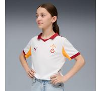 PUMA Galatasaray Sk 25/26 Away Jersey Youth, White/Intense Orange, size 9-10 Youth