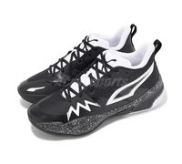 Puma Genetics Speckle Black White Men Basketball Hoopers Shoes 310405-02