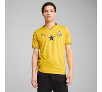 PUMA Ghana 2025 Away Jersey Men, Pelé Yellow/Black, size Medium