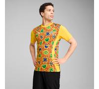PUMA Ghana Pre-Match Jersey Men, Yellow Sizzle/Intense Red, size Large