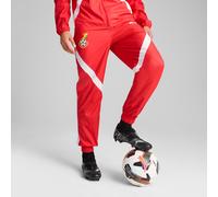 PUMA Ghana Pre-Match Woven Pants Men, Red/White, size Large