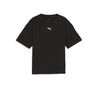 PUMA Girls Boxy G Tees, Puma Black, 128 EU